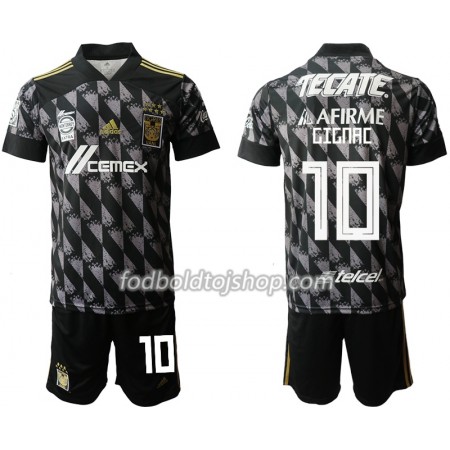 Tigres UANL Andre-Pierre Gignac 10 Børn 3. Fodboldsæt 2020-21 S/S (+ Korte bukser)